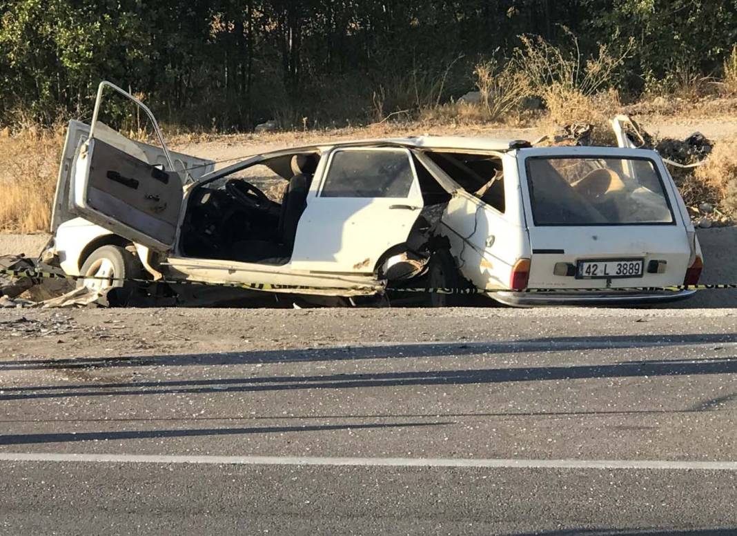 Konya’da ikizlerin öldüğü kazada sürücü alkollü çıktı 9